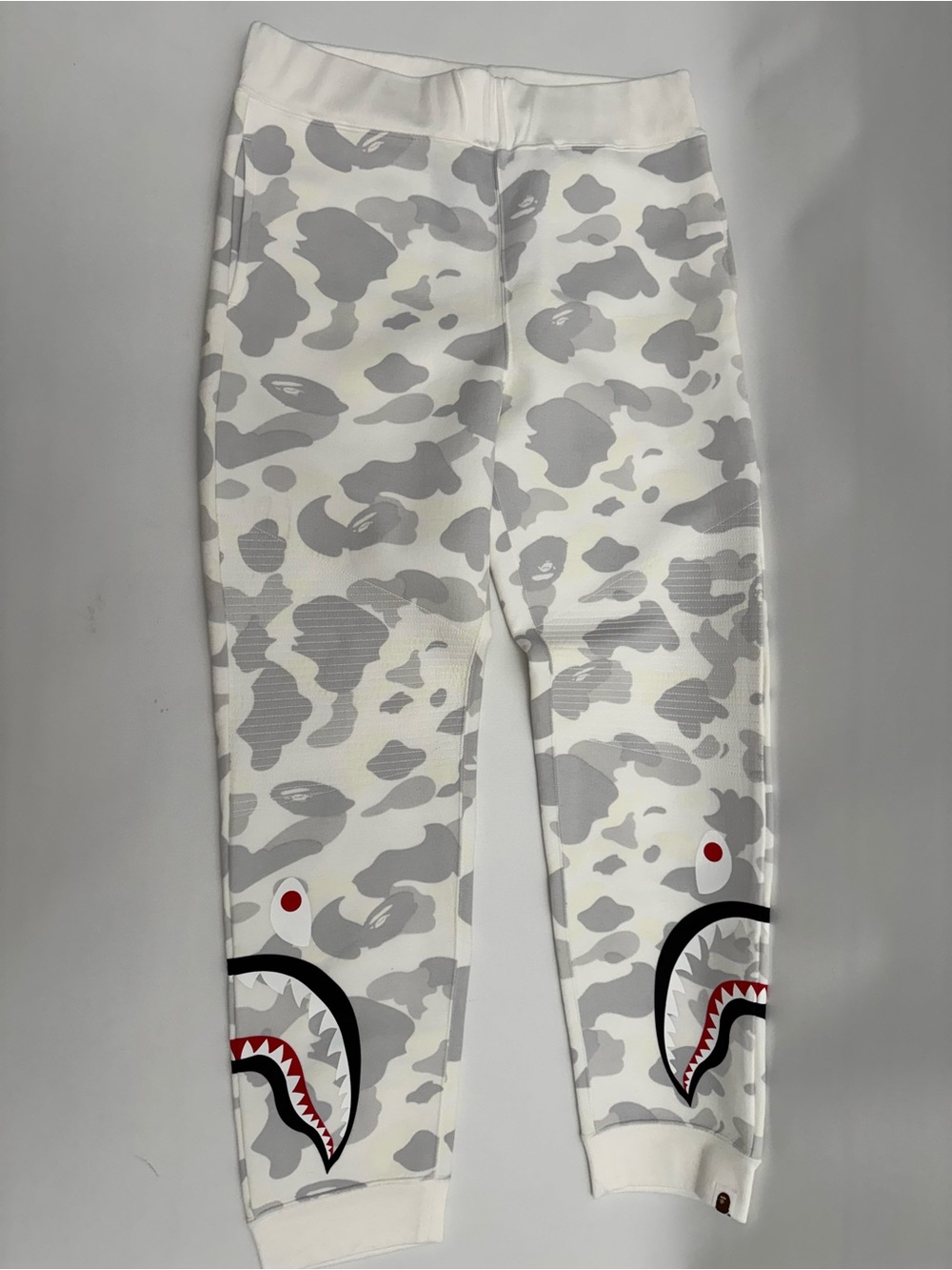 BAPE City Shark Slim Camouflage Glow-in-the-Dark Sweatpants